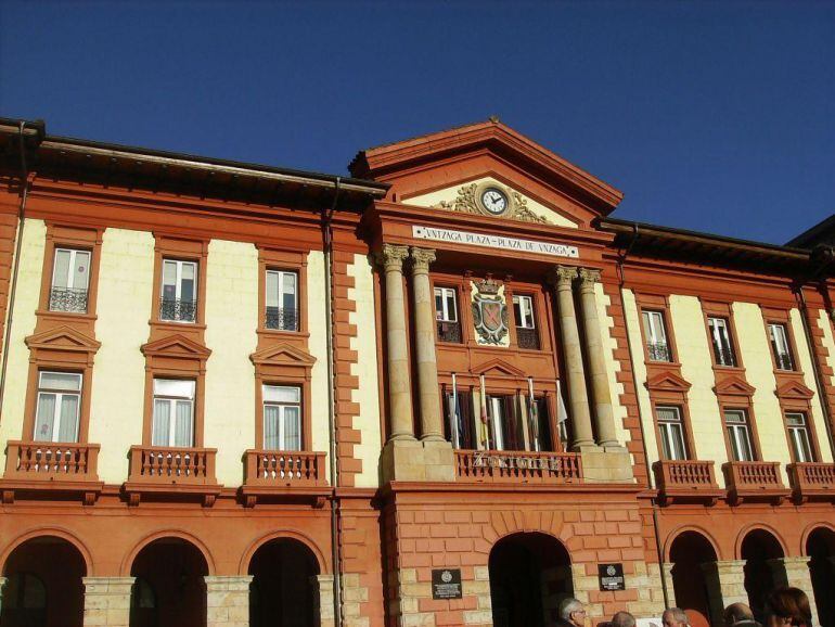 Fachada del Ayuntamiento de Eibar