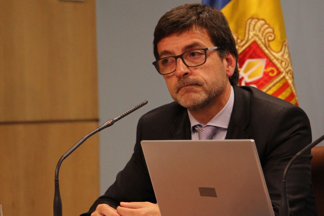 El ministre portaveu, Jordi Cinca.