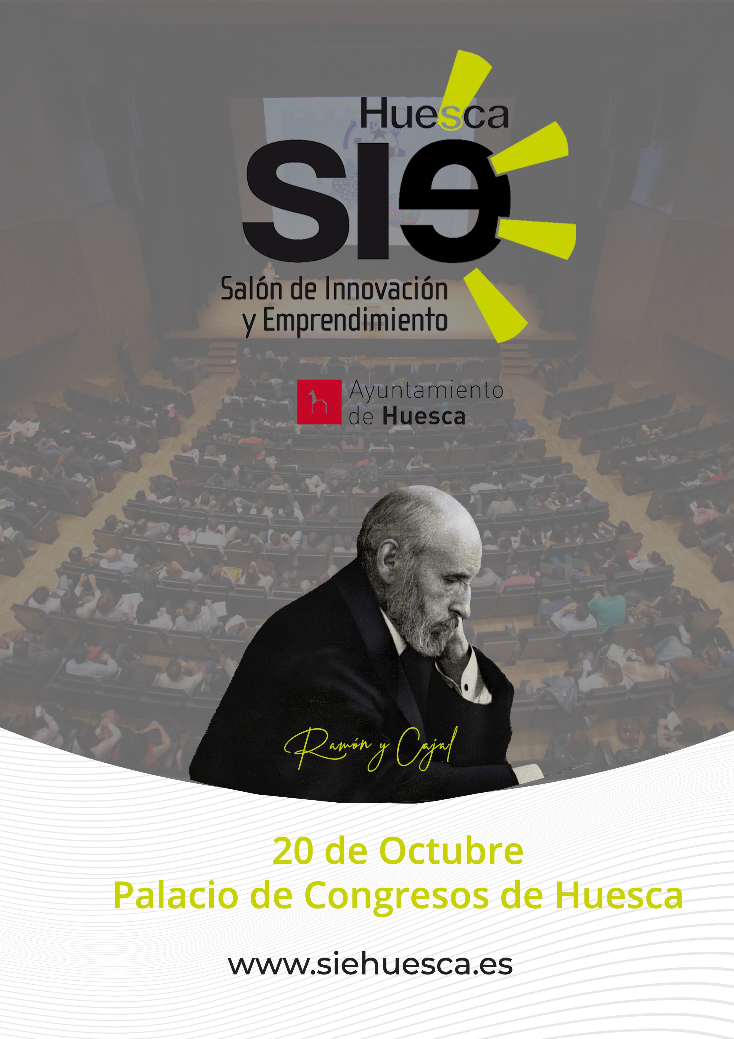 Cartel del SIE en Huesca