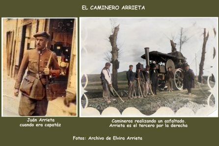 El caminero Juan Arrieta