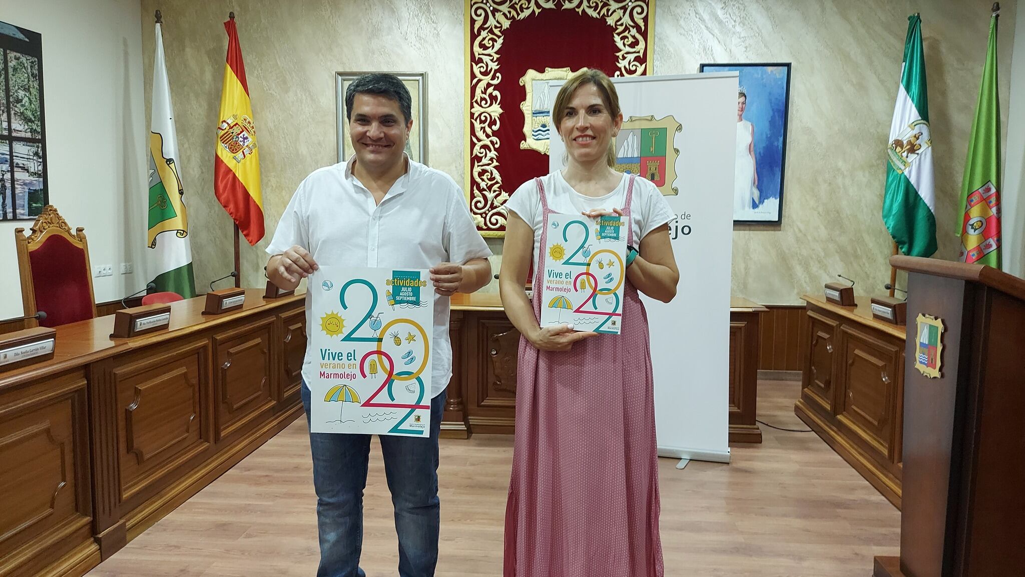 Presentación de las actividades &#039;Vive el verano en Marmolejo 2022&#039;