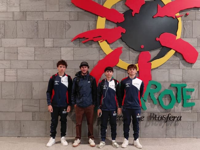 Expedición del RCNA en el Europeo de ILCA 4.