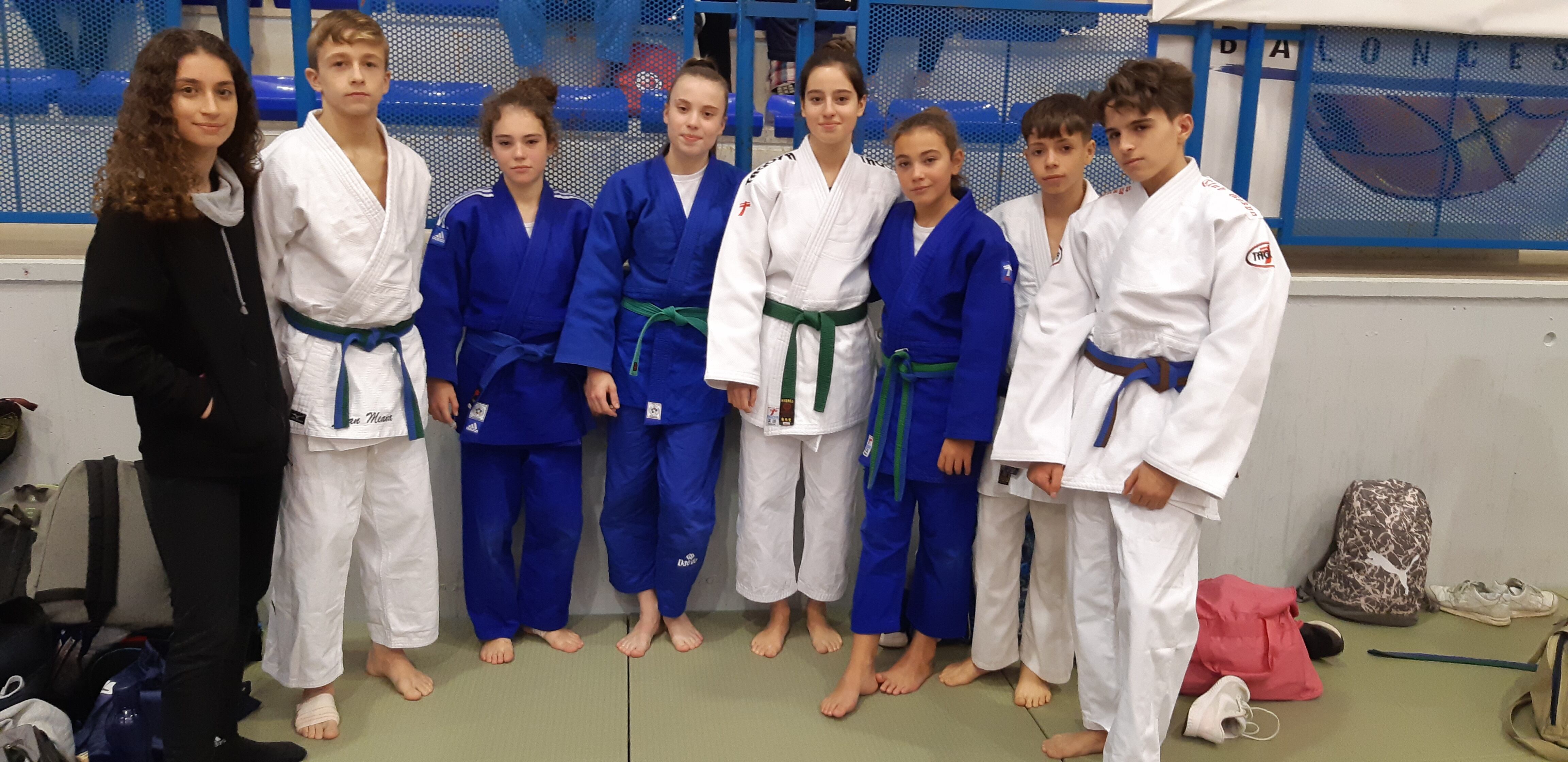 Judokas del Judo Morales