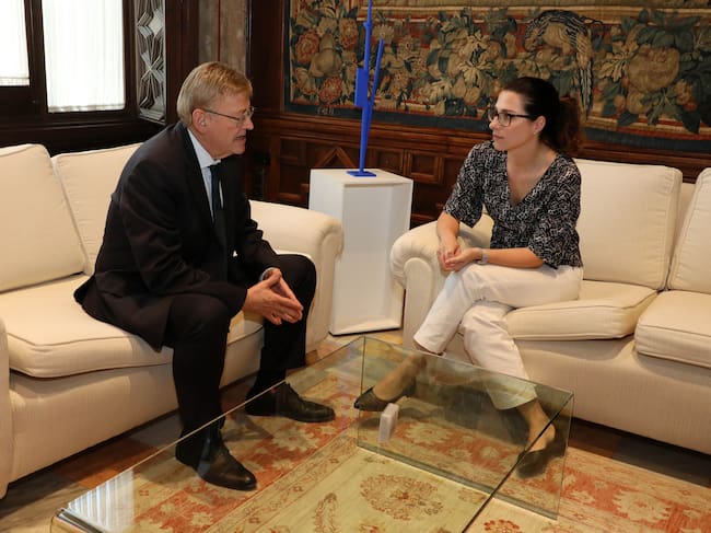 La vicepresidenta Aitana Mas ha comunicado esta tarde al president Ximo Puig su deseo de cesar a su compañera de partido Mireia Mollà como consellera de Agricultura y Transición Ecológica