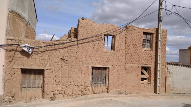 El informe técnico recoge la imagen de lo restos de los inmuebles