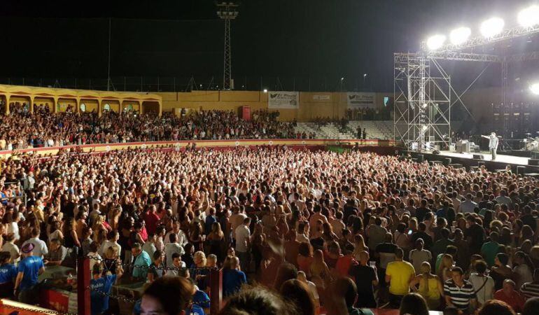 Actuación en los Festivales de Berja 2017.