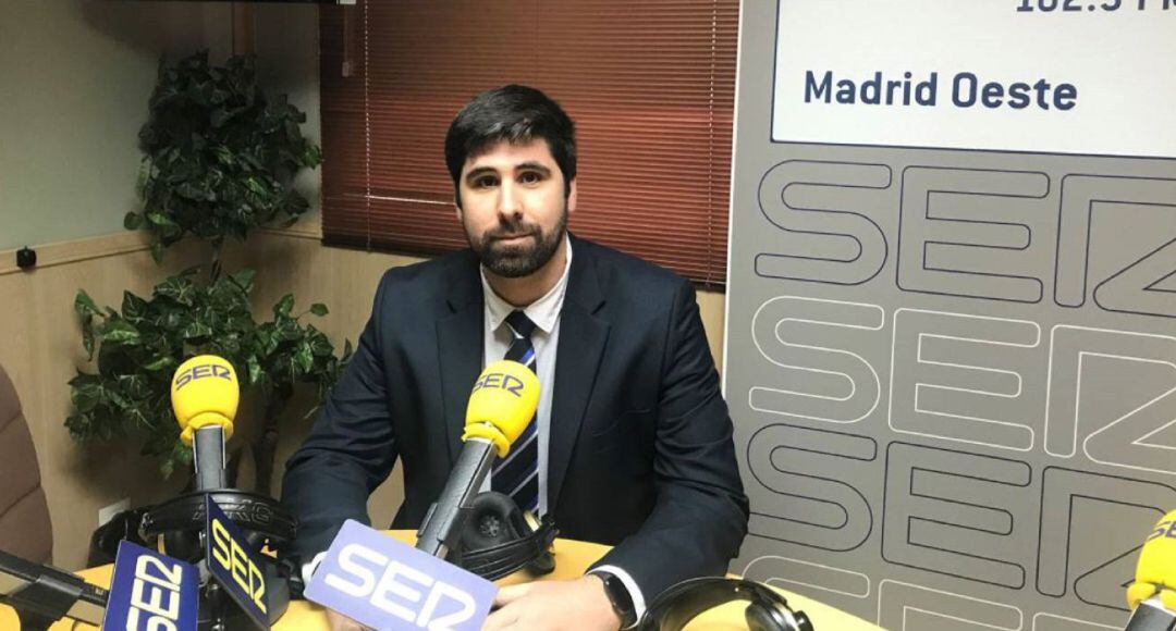 El concejal de Cultura de Móstoles, Álex Martín