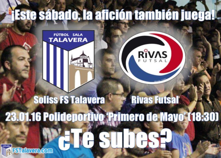 Cartel promocional del partido