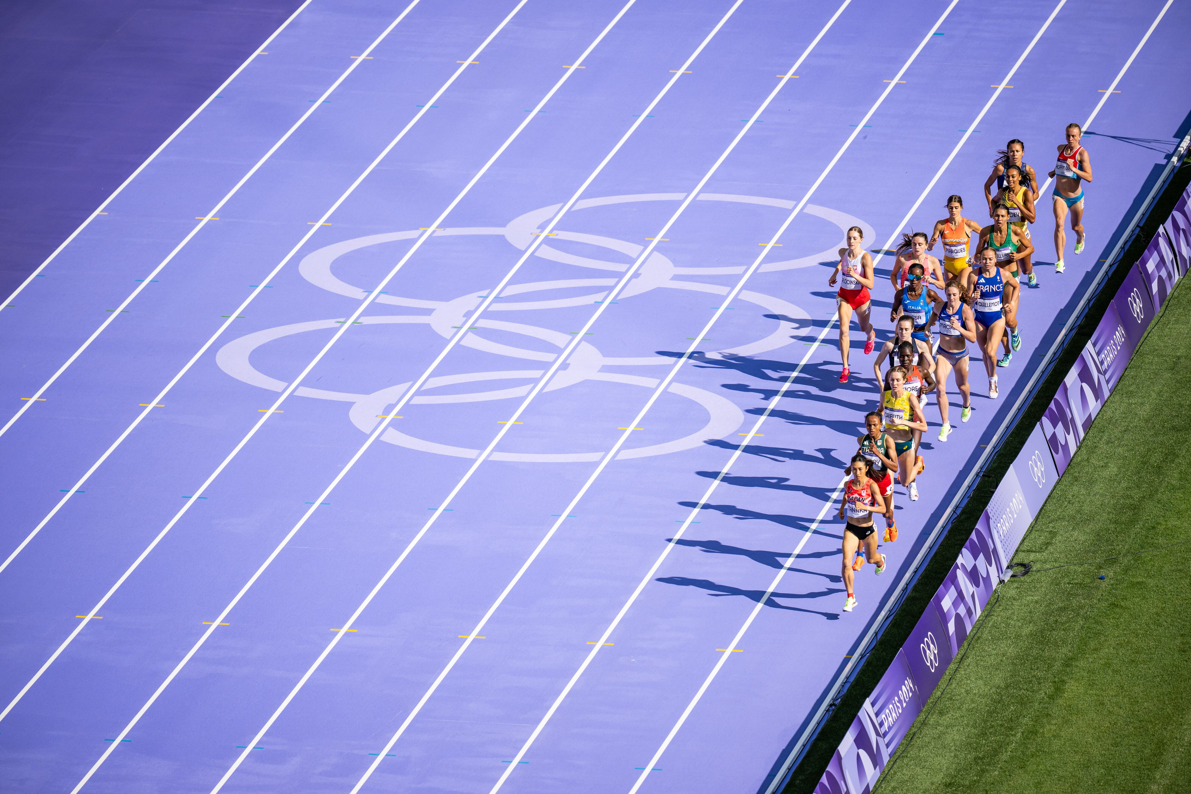 Prueba del 1.500m femenino de atletismo en los Juegos Olímpicos de París 2024