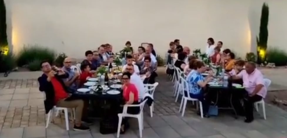 Sopar solidari per l'Associació Espanyola Contra el Càncer de L'Olleria