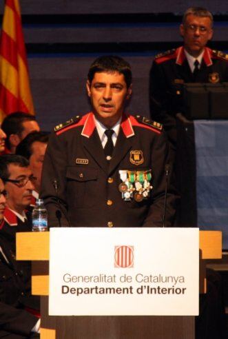 El comisario jefe de los Mossos d&#039;Esquadra, Josep Lluís Trapero