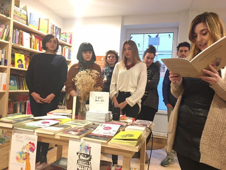 Imagen de la presentación de la tercera edición del concurso, en la librería Brontë.