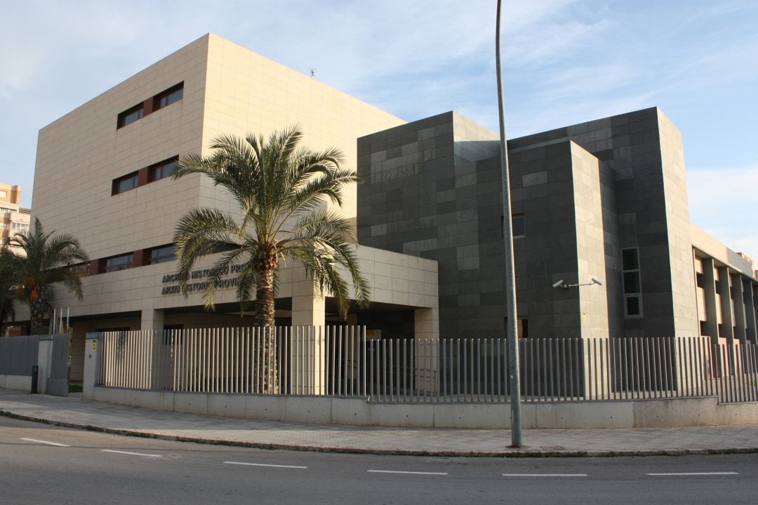 Fachada del Archivo Histórico Provincial de Alicante