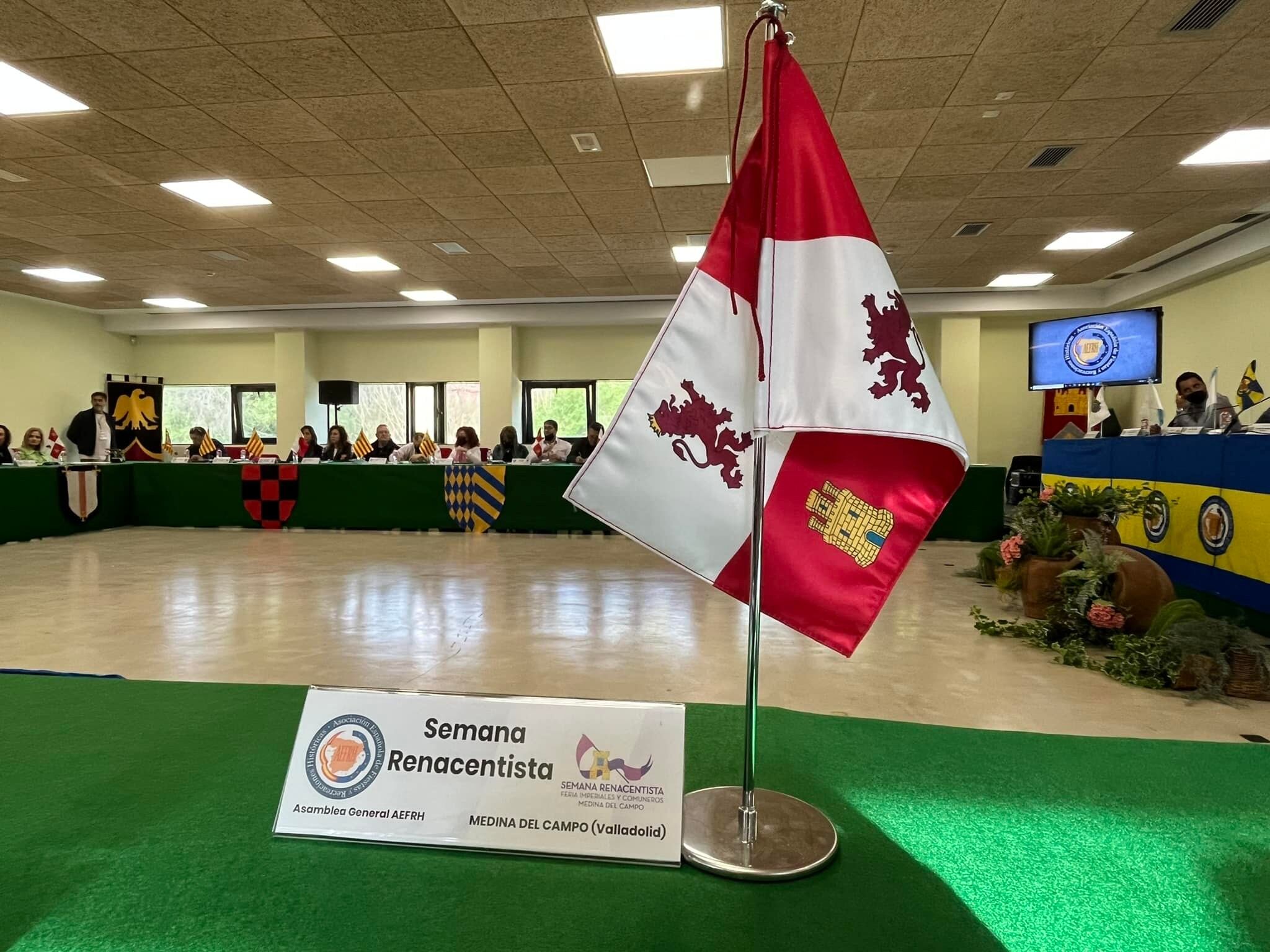 Medina del Campo ha estado presente en la Asamblea de Recreaciones Históricas