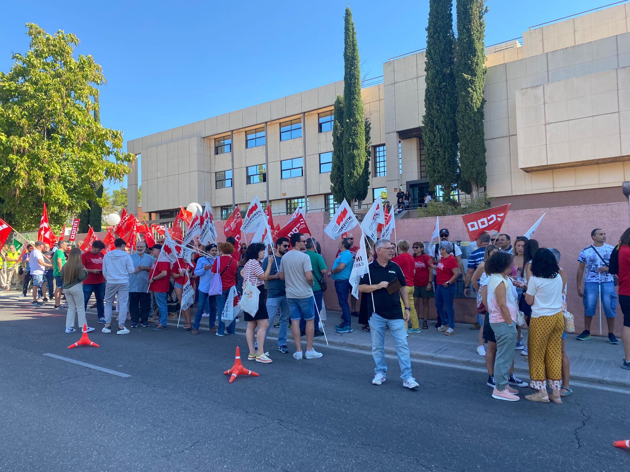 Concentración de profesorado en Toledo