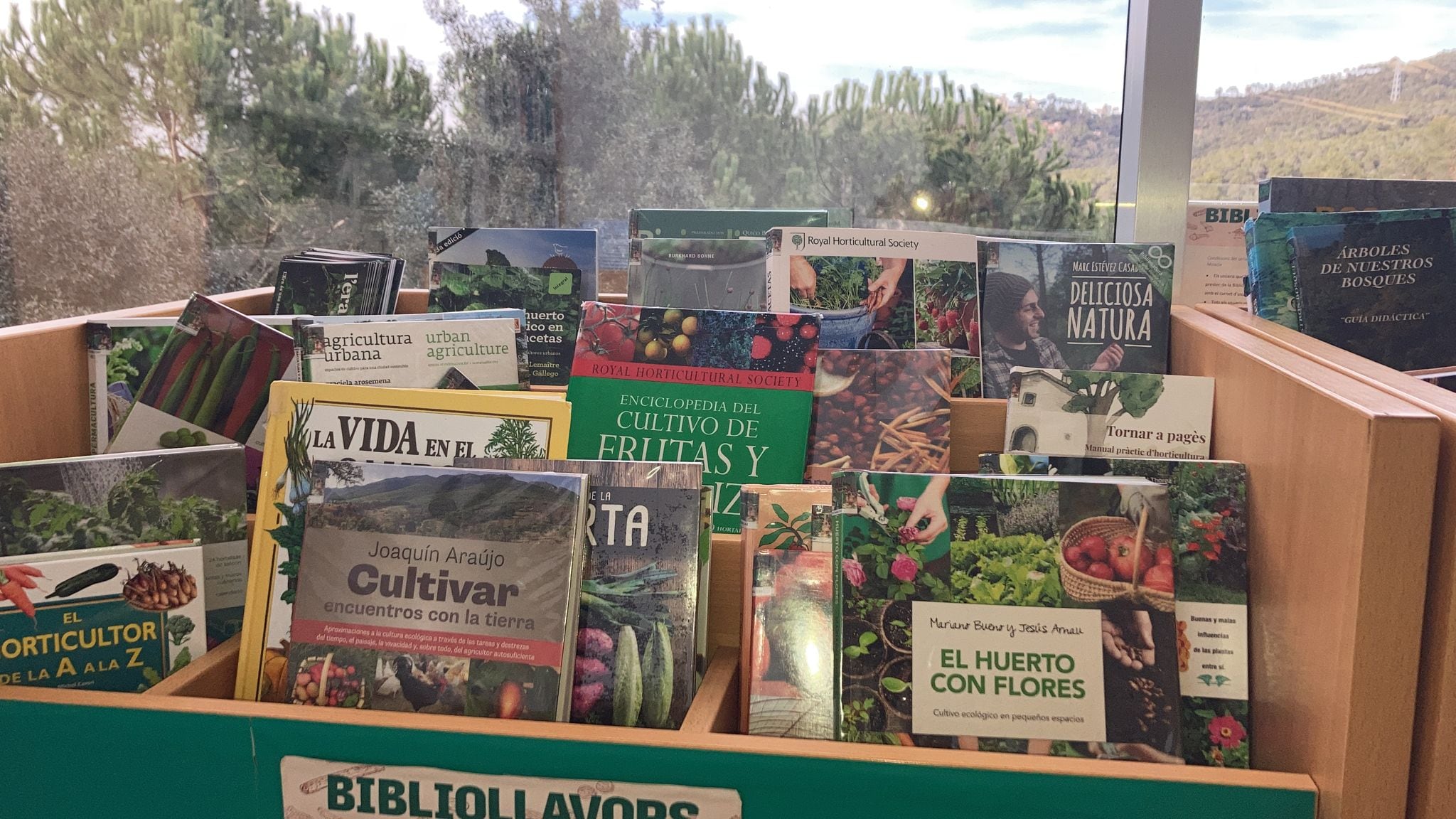 La primera biblioteca pública de llavors de Catalunya està a Vallvidrera, dins el Parc Natural de Collserola