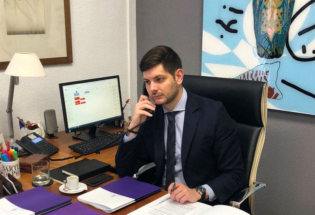 José Manuel Prieto, portavoz del Gobierno de Gandia  