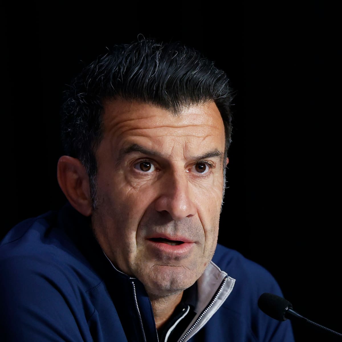 Figo: "Me gustaría que el Atlético conquistase la Champions después de las finales perdidas"