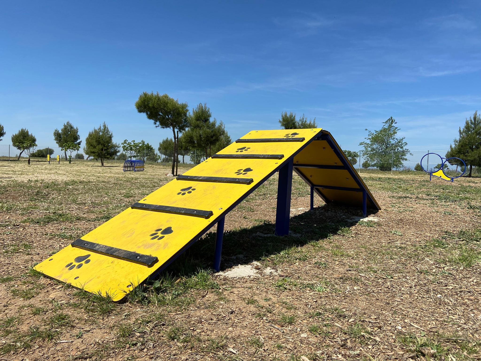 Nuevo parque canino en el Sector 1 de Miramadrid, en Paracuellos de Jarama