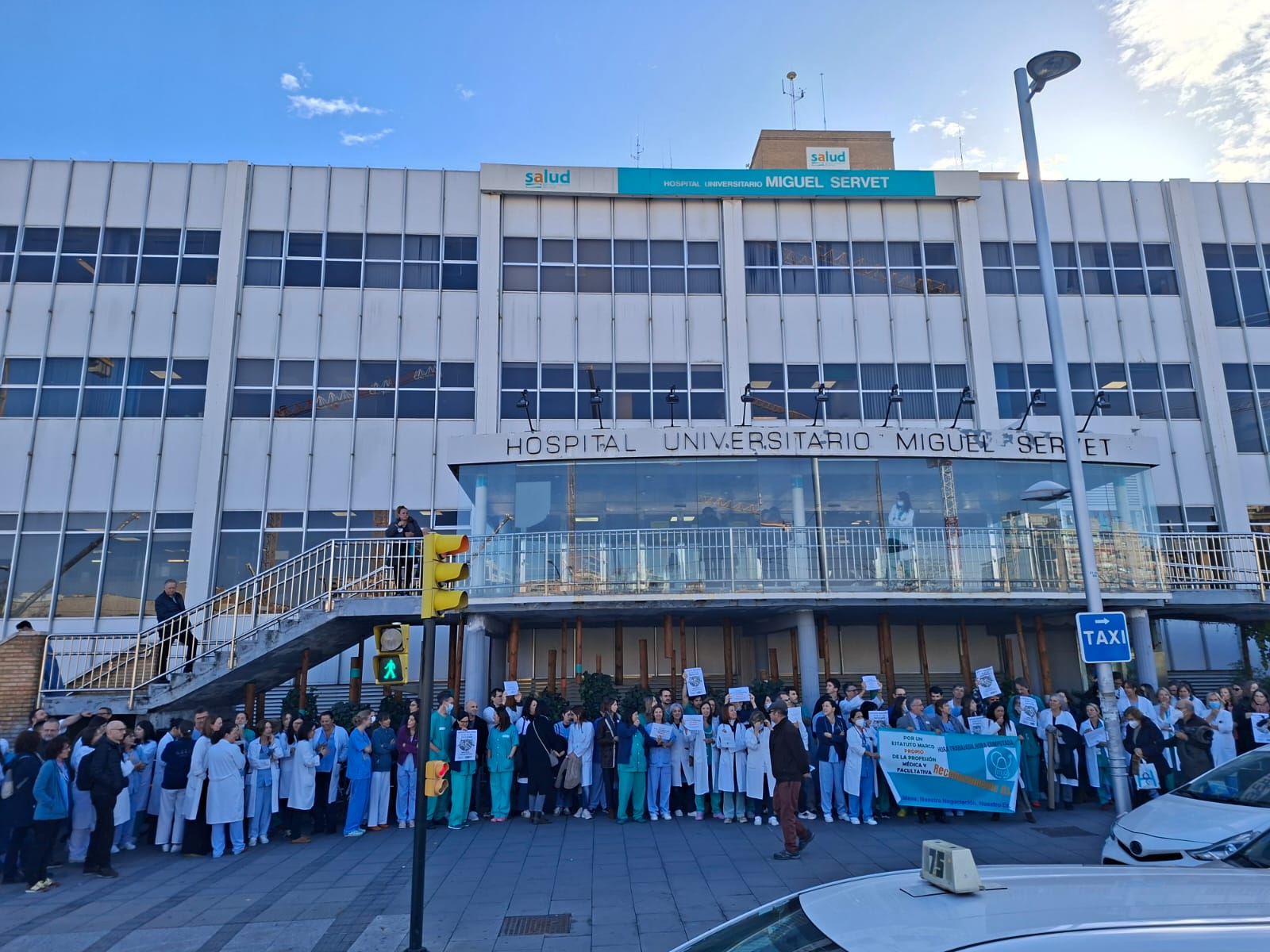 Huelga de Médicos Hospital Miguel Servet