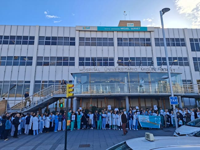 Huelga de Médicos Hospital Miguel Servet