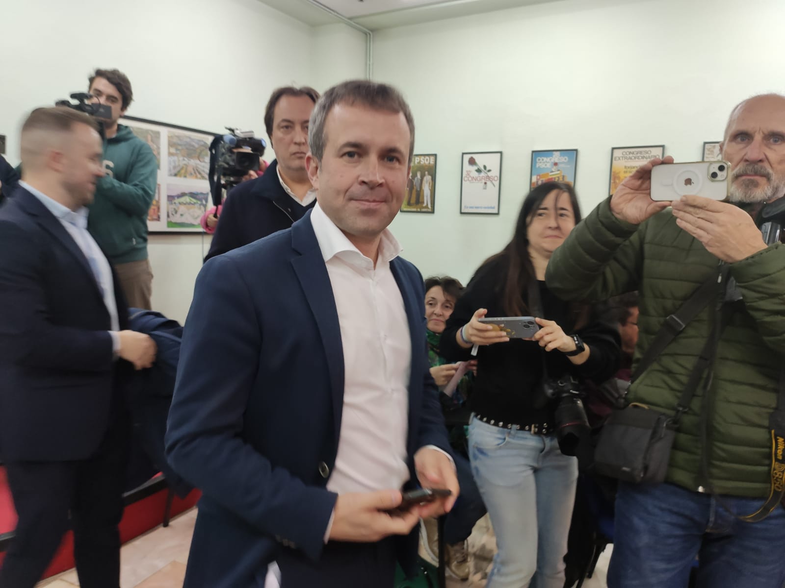 Julio Millán, secretario general del PSOE en la ciudad de Jaén.