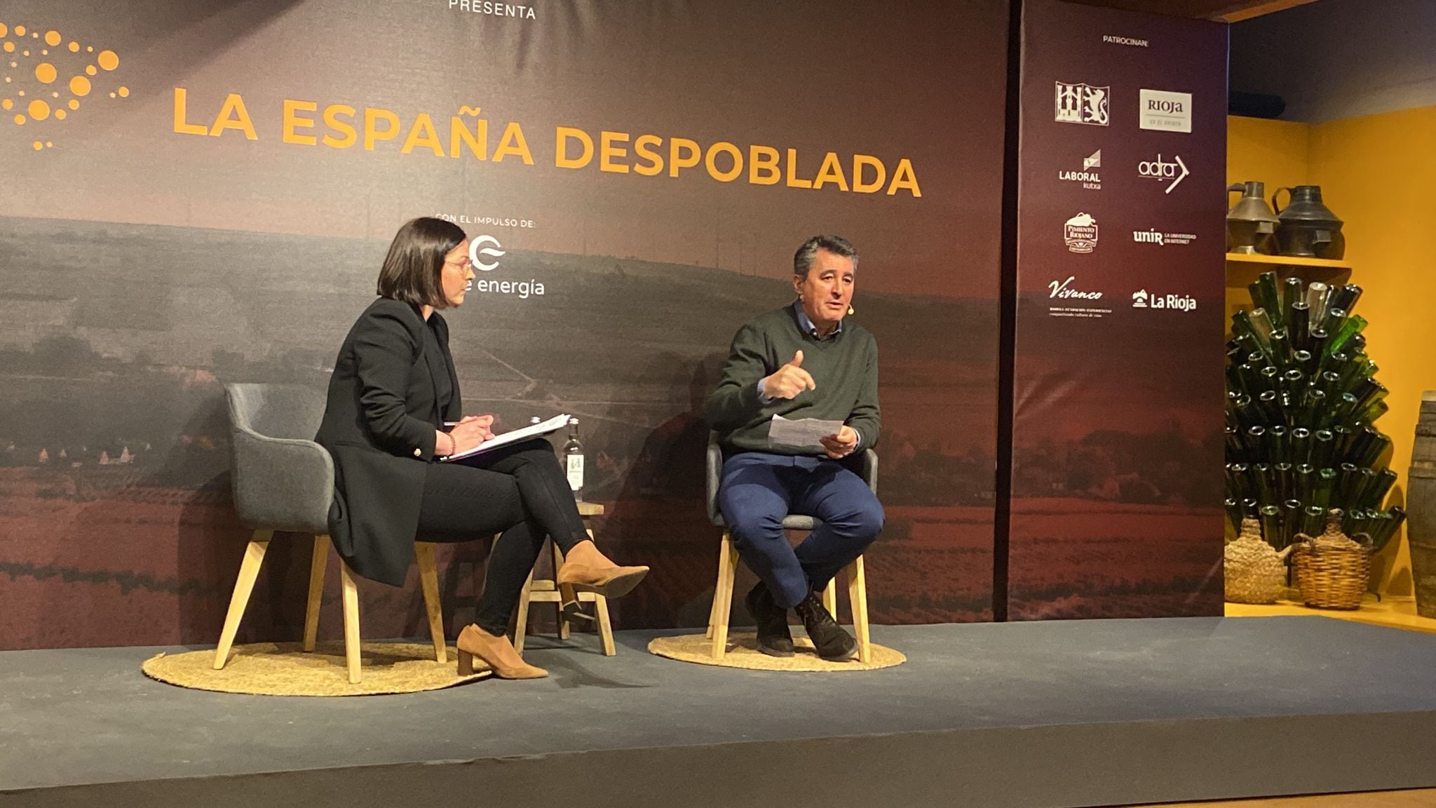 Javier Hoyos, durante las conclusiones finales del encuentro.