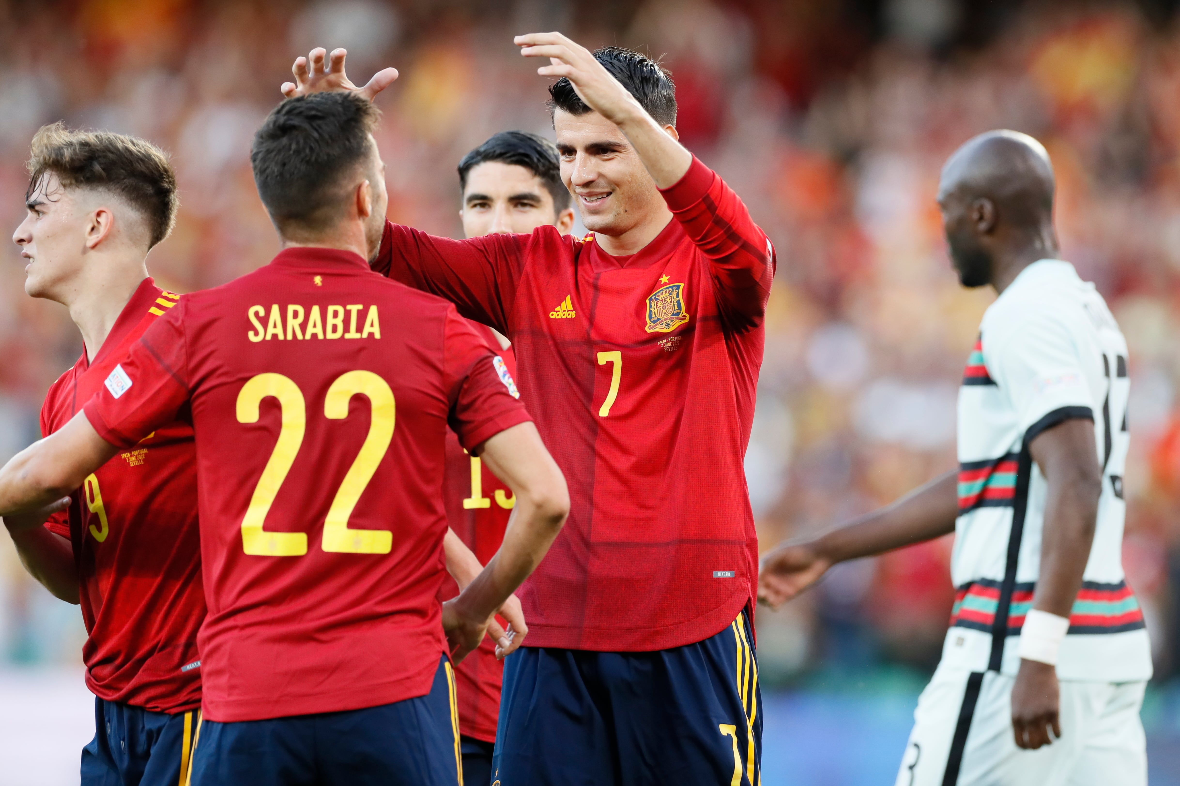 España juega hoy contra Suiza en la Nations League EFE/Jose Manuel Vidal