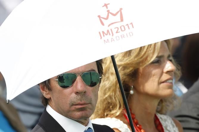 José María Aznar y Ana Botella