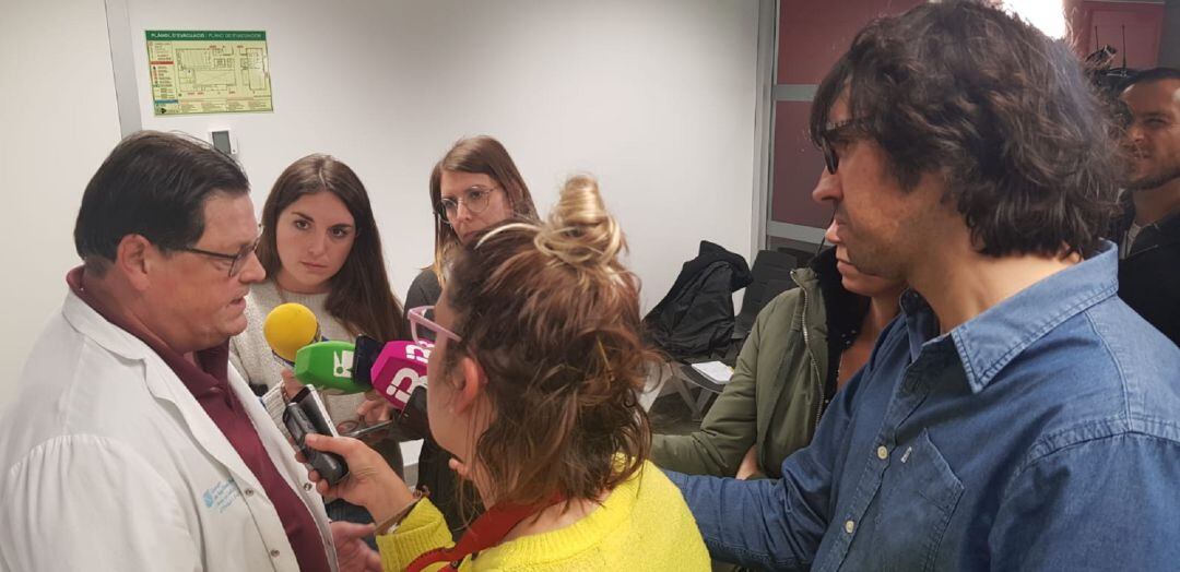 Ramón Canet, jefe del servicio de medicina interna de Can Misses