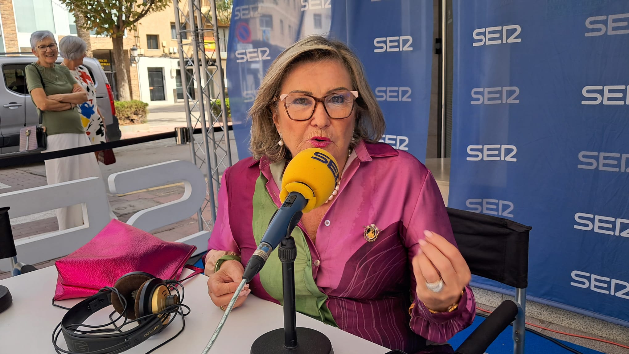 Antonia García, representante de las Carrozas de Papelillos