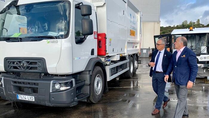 Nueva flota de vehículos de Algesa