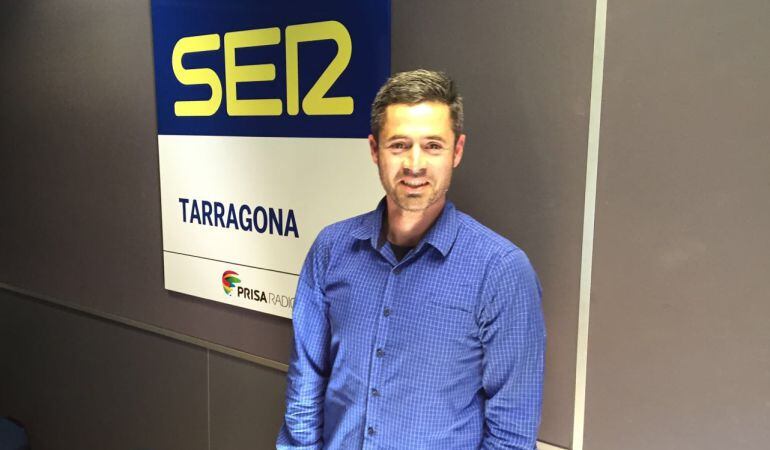 Jordi Guillen als estudis de la Cadena SER a Tarragona.