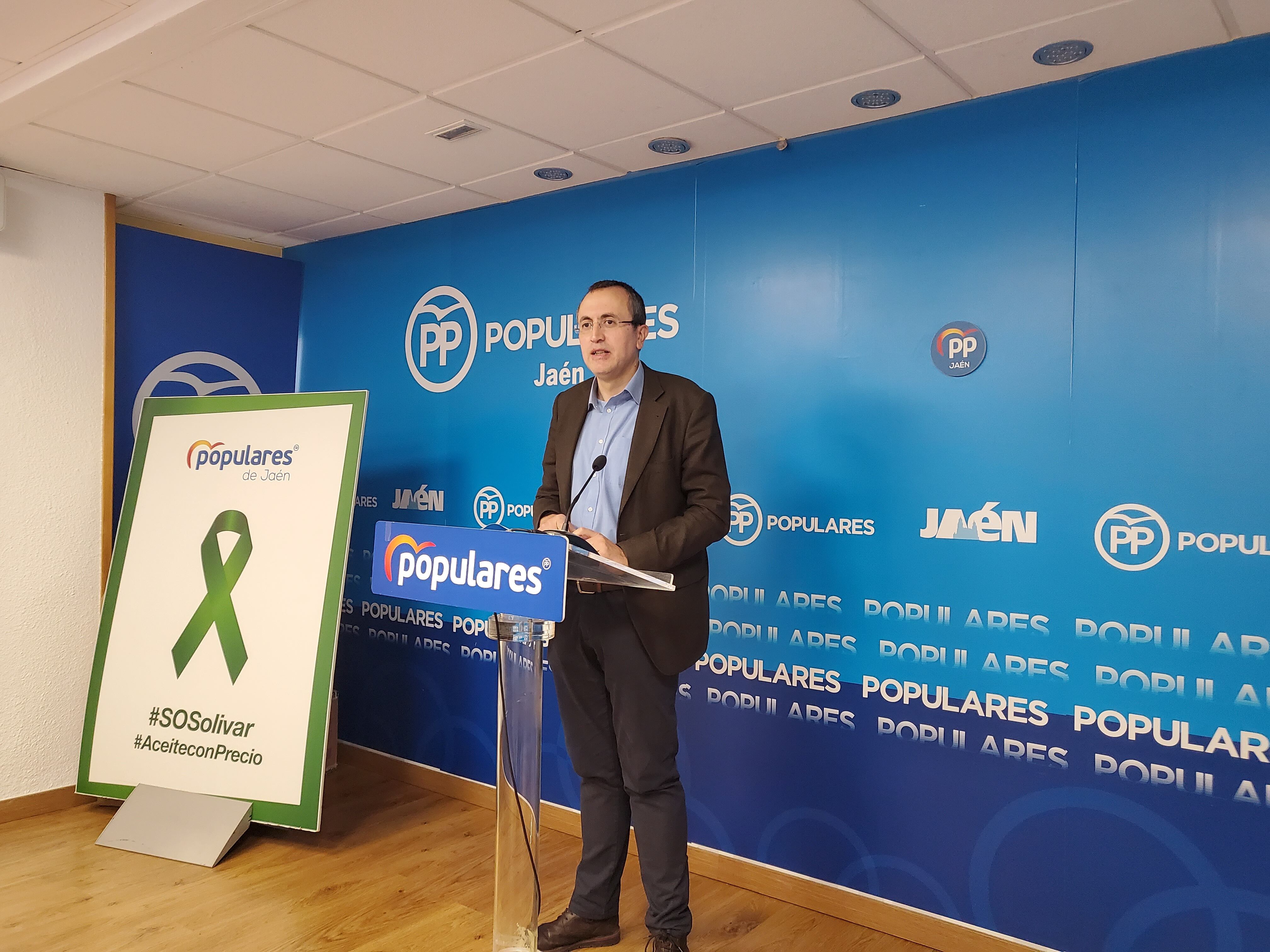 El portavoz del PP en el Ayuntamiento de Jaén, Manuel Bonilla.