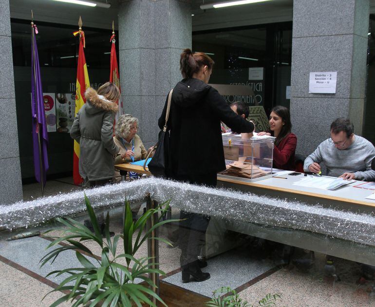 Imagen de votación el pasado mes de diciembre