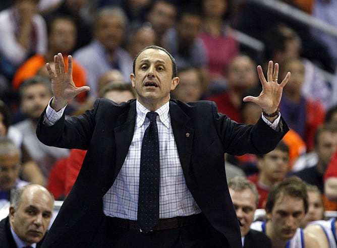 Ettore Messina, entrenador del Real Madrid