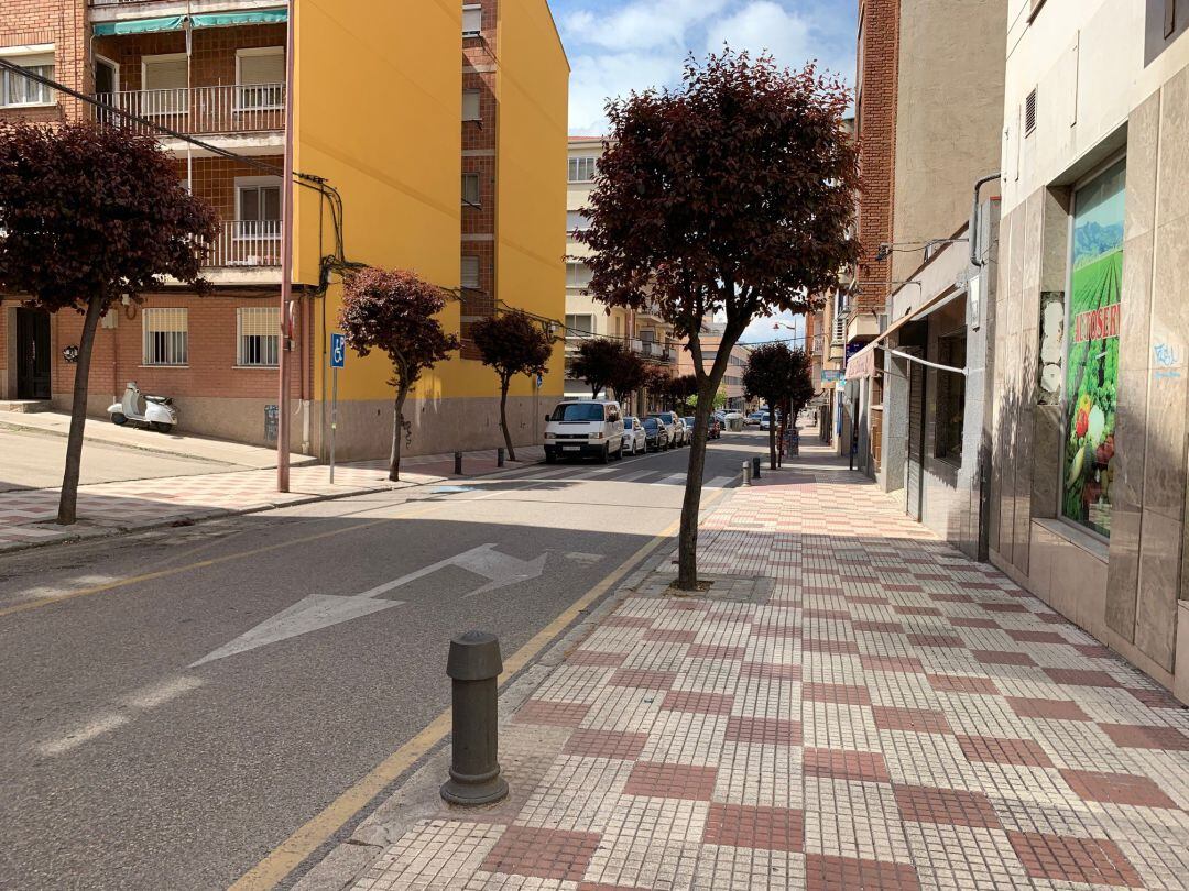 Calle Virgen de la Soledad de Guadalajara