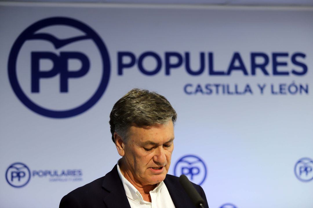 El secretario general del PP en Castilla y León, Francisco Vázquez