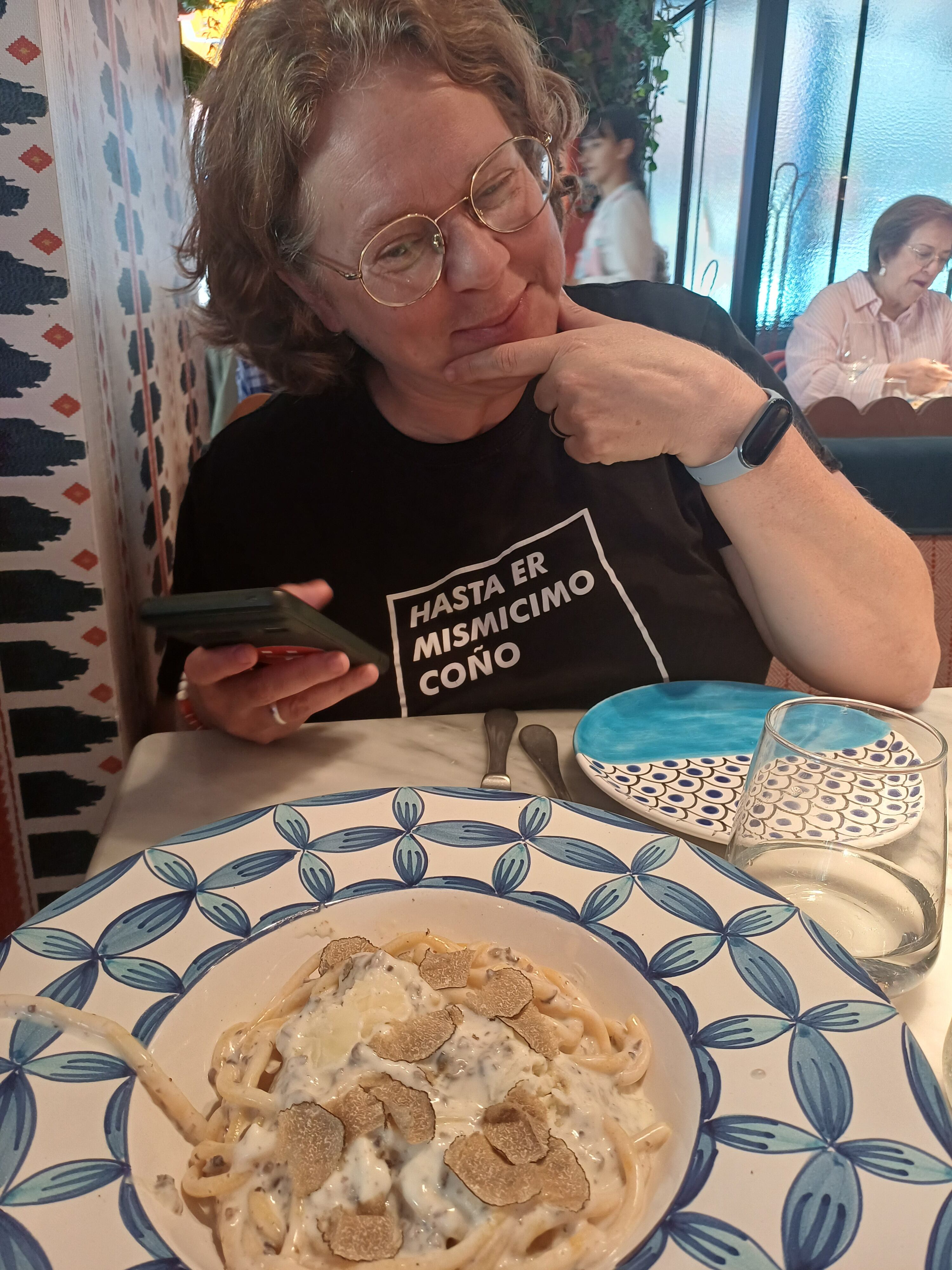 Anna Mayer, en Baldoria.