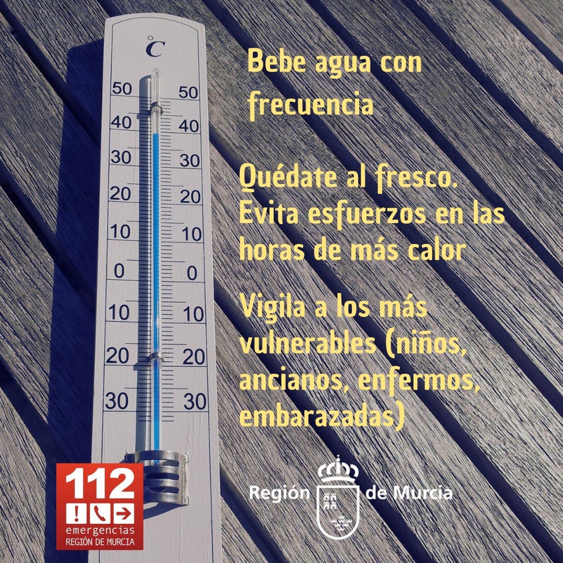 El calor aprieta en Cartagena y Mazarrón: activado el riesgo bajo por altas temperaturas