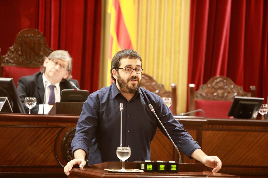 Imagen de archivo de una intervención de Vidal en el Parlament