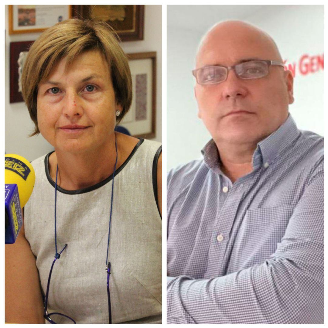 Manuela Pascual e Ismael Senent