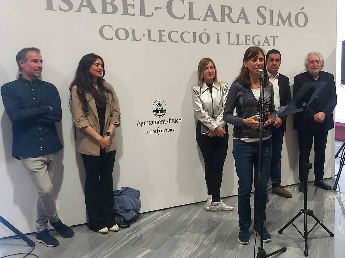 El llegat de l'escriptora Isabel Clara Simó ja es pot veure en l'IVAM CADA Alcoi