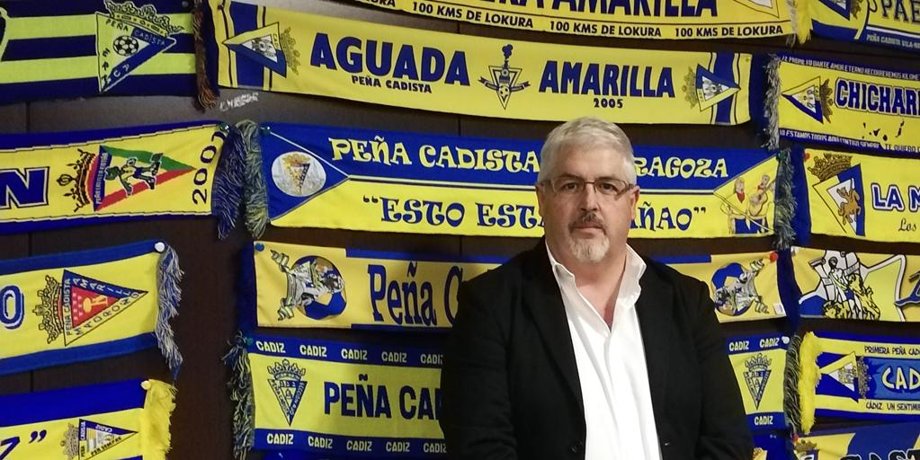 Er Papi, presidente de la Federación de Peñas Caditas. Foto: ABC.