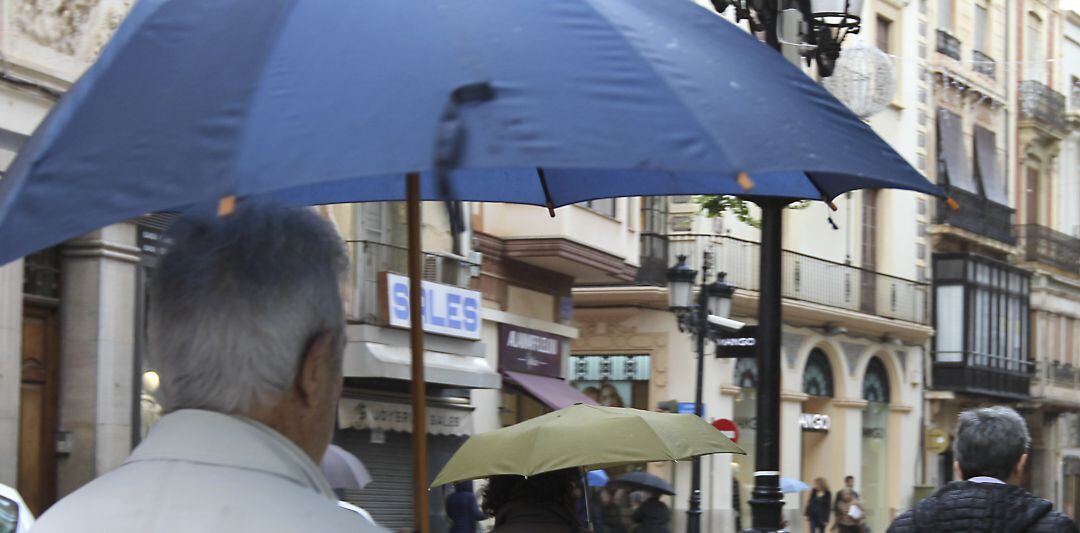 Lluvia en Castellón