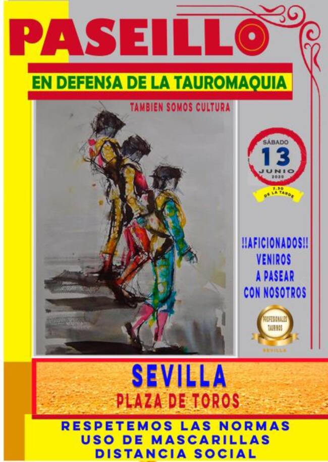 Otro de los carteles de la cita del próximo sábado