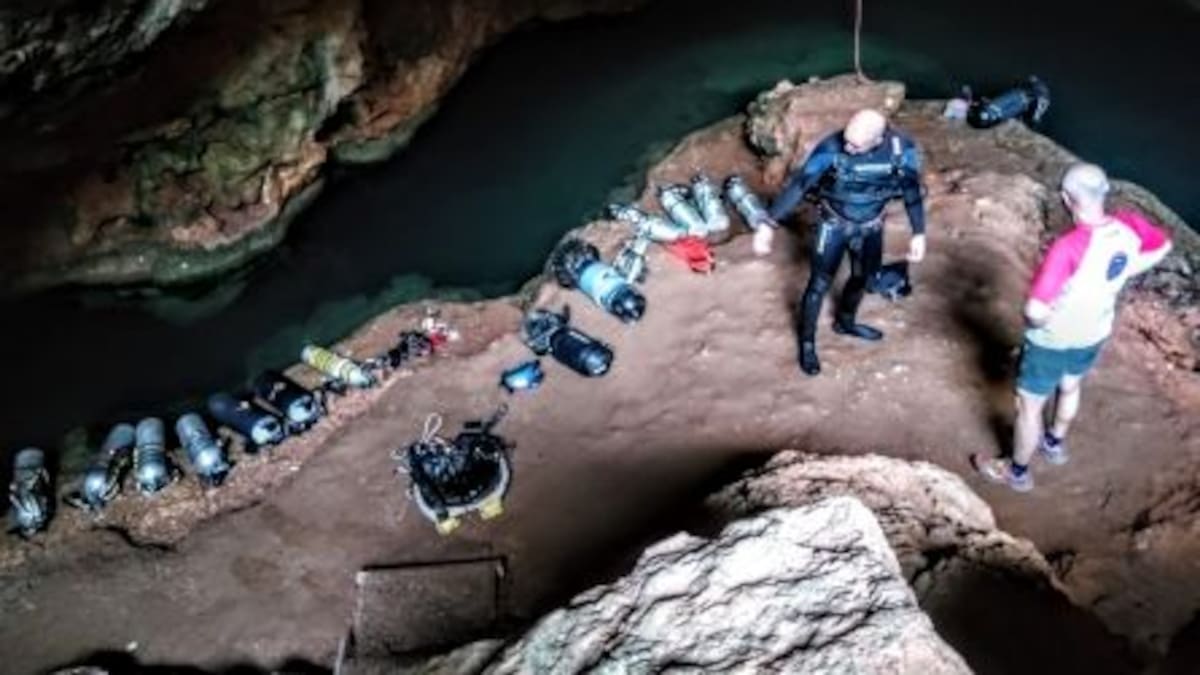 Salvador Inglés Pagán, instrucctor de Espeleología y presidente de Club de Buceo en Cartagena