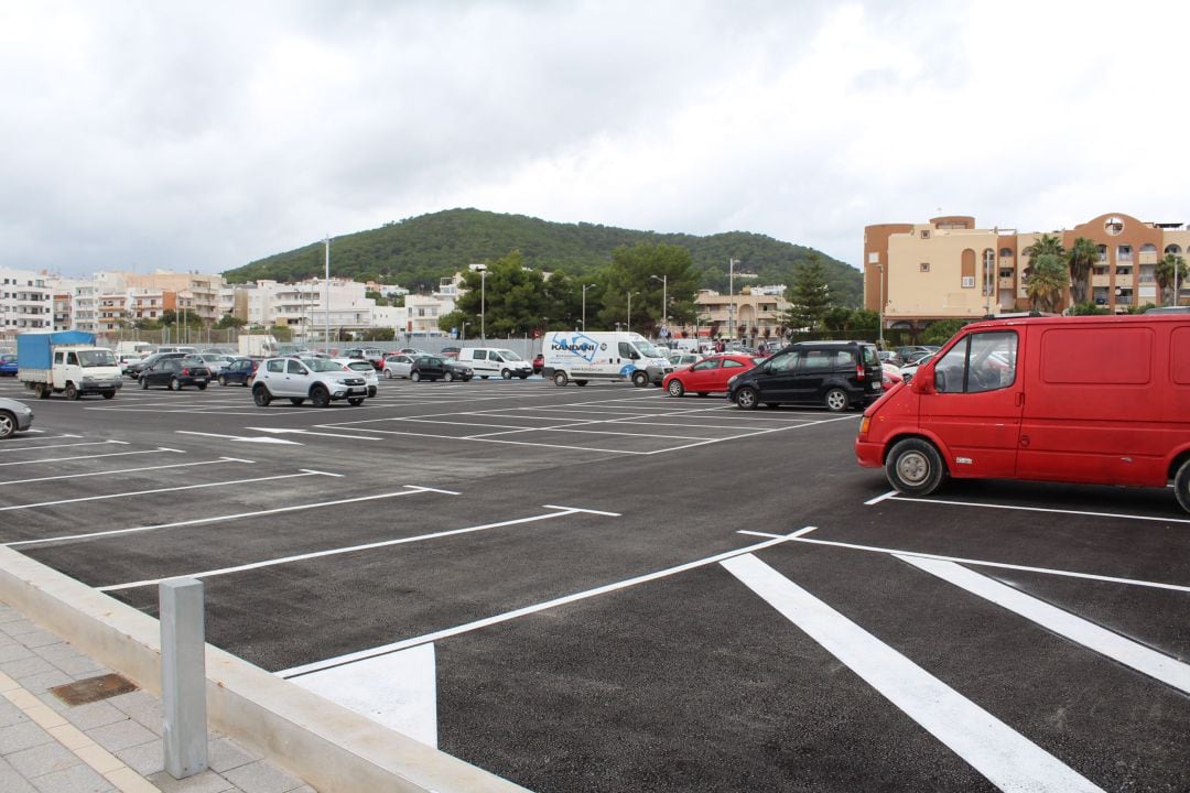 Imagen del nuevo aparcamiento de Cas Capità