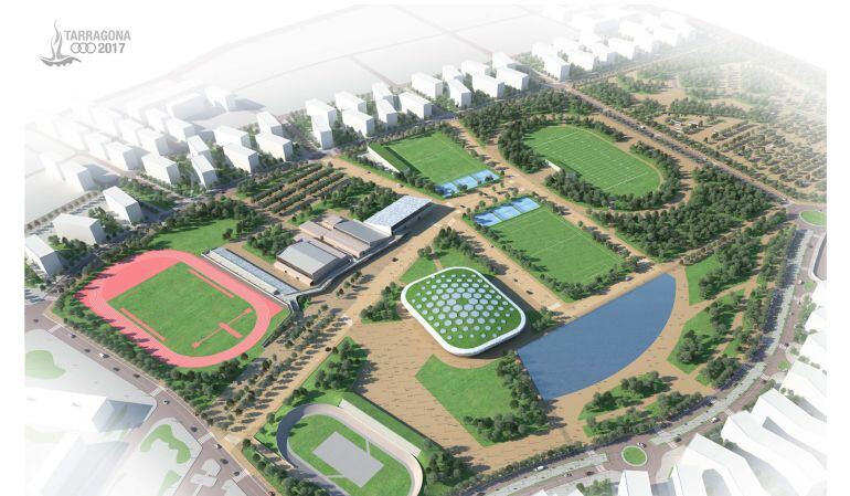 Imatge virtual de l'anella mediterrània.