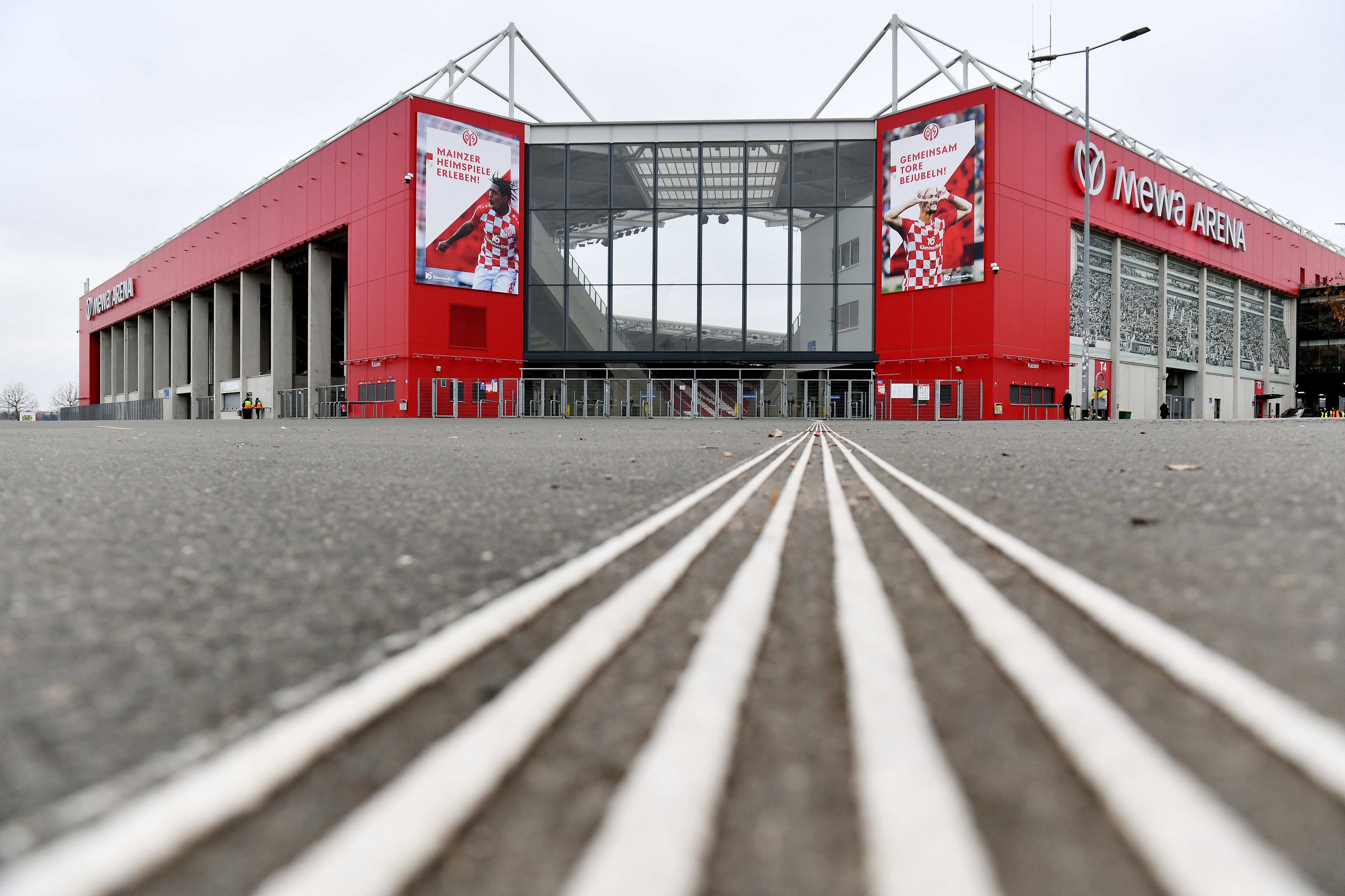 Fachada del Mewa Arena, estadio del Mainz 05